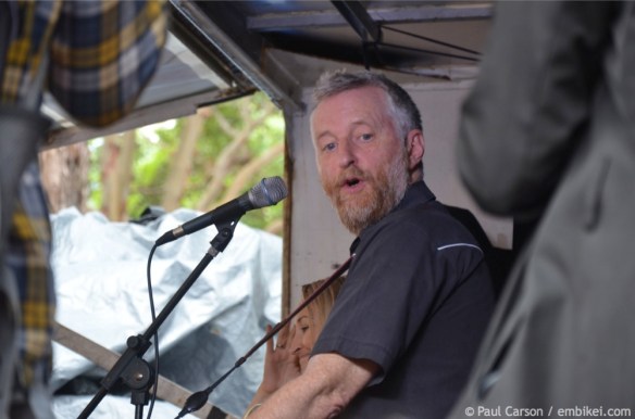 Billy Bragg at March In March rally, Sydney, Australia